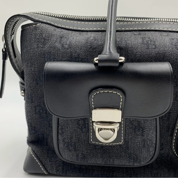 Dooney & Bourke Black Shoulder Bag - Picture 6 of 8